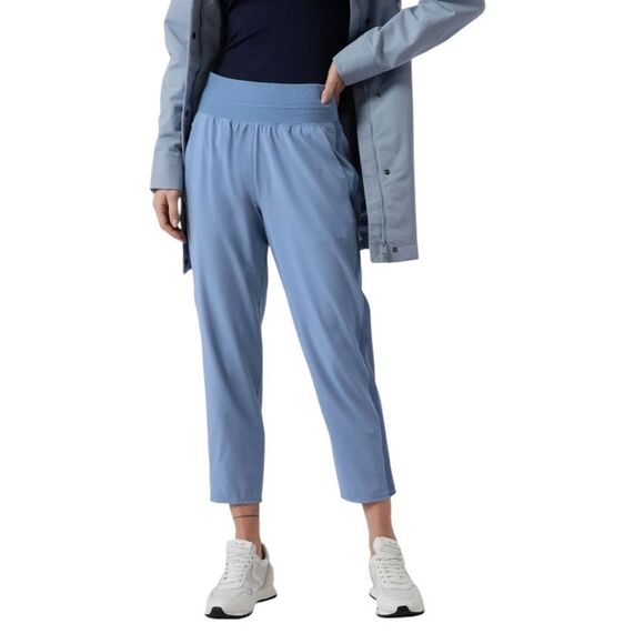 Athleta Cottage Blue Nikita Slim Crop Pant Size 6 NWOT - Picture 1 of 9